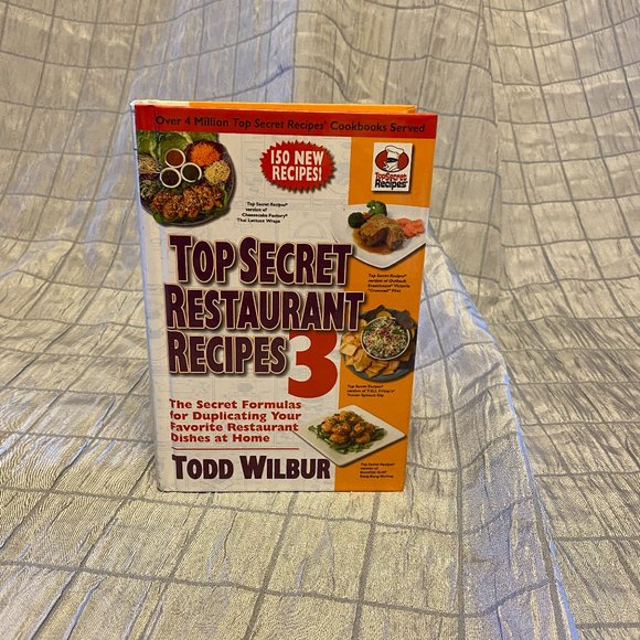 Todd Wilbur Top Secret Restaurant recipes 3 book - Picture 1 of 6
